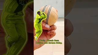 Wasim Akram's Reverse Swing Technique Toe Crushing Yorker #shorts #cricket