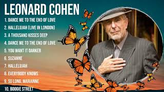 Leonard Cohen Greatest Hits Full Album ~ Top Songs of the Leonard Cohen