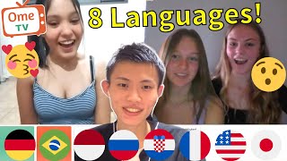 Polyglot Makes People Smile by Speaking Their Languages! - Omegle