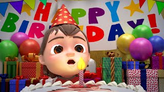 Happy Birthday Song | ABCkidtv Nursery Rhymes & Kids Songs