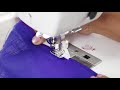 class 52 how to use overcast and blind hem foot with juki hzl70 h