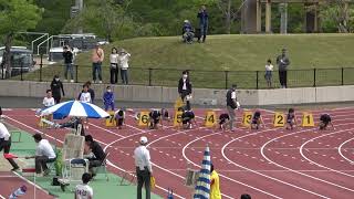 R5 南丹市陸協小学生陸上競技記録会　小学生　 6年　男子　100ｍ　1組