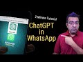 Use ChatGPT On WhatsApp: Transform Your Status & Chats with AI | Step-by-Step Guide! Shamooz.ai