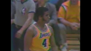 Adrian Dantley - 1979 Lakers Highlights vs. Sonics (18 Points, 10 Rebounds)