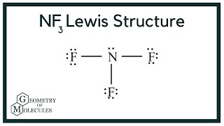 NF3 Lewis Structure (Nitrogen Trifluoride)