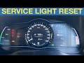 Hyundai Ionic Service light reset procedure