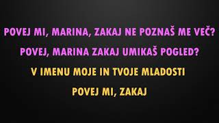 Don Juan - POVEJ MI MARINA | Besedilo, Tekst, Lyrics