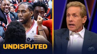 Kawhi made the luckiest shot in history of the NBA Playoffs — Skip Bayless | NBA | UNDISPUTED