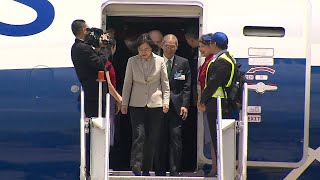 Taiwan president arrives in Miami on first direct flight from Asia