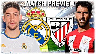 REAL MADRID VS ATHLETIC CLUB MATCH PREVIEW !!