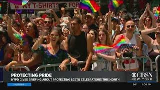 NYPD Amps Up Security For Pride