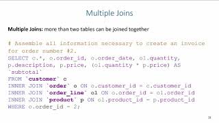 Advanced SQL: Multiple Joins