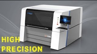 GWEIKE LF1390 Precision fiber laser cutting machine  working show