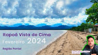 ITAPOÁ-SC VISTA DE CIMA FEVEIRO 2024 - REGIÃO PONTAL