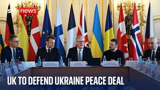 UK to defend Ukraine peace deal with 'coalition of willing', Starmer says