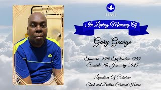 Funeral Tribute Service Of Gary George