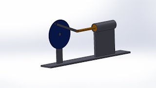 SolidWorks Tutorial : Slider - Crank Mechanism I Motion Analysis