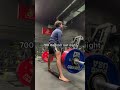 700 lbs deadlift #strength #powerlifting #deadlift #shorts