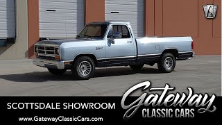 1989 Dodge Ram D150 5 9l For Sale - Gateway Classic Cars of Scottsdale #835