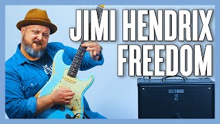 Jimi Hendrix Freedom Guitar Lesson + Tutorial
