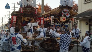 令和元年 田嶋/生野神社地車講＆生野八坂神社前 大阪手打ち だんじり 大嘗祭祝賀地車巡行