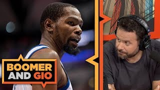 Kevin Durant could still go for the KNICKS | Boomer & Gio