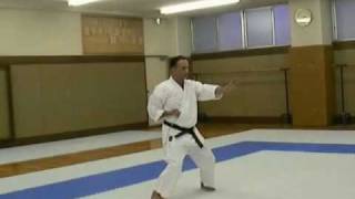 Israel Shotokan Eli Cohen - Bassai Side view - Slow