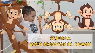 Serunya bermain brakiasi di rumah