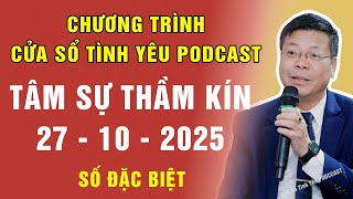 Nghe Cửa Sổ Tình Yêu VOV Đêm Khuya Ngày 27/10/2025 | Đinh Đoàn Chia Sẻ Bí Quyết Giữ Lửa Hôn Nhân