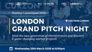 HEC Startup Launchpad Grand Pitch Night 2026