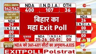 Lok Sabha Election 2024 Exit Poll: बिहार का महा एग्जिट पोल | Bihar | Breaking News | Results | Hindi