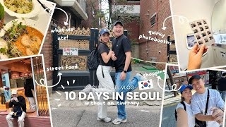 10 days Seoul vlog without itinerary! best cafes, shopping Seongsu, Myeongdong, Dongdaemun, Hongdae