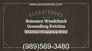 PcsOutdoors Nuisance Woodchuck/Groundhog Starter Trap Eviction Kit