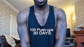 100 Pushups A Day For 30 Days | Fitness exercises at home