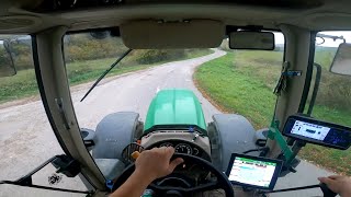 Manure Spreading - John Deere 6830 Premium | Joskin Tornado 3 | POV/Drive View