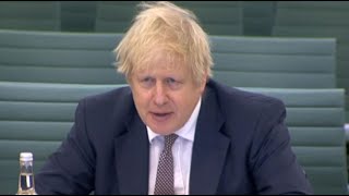 Live: Boris Johnson answers MPs' question at Liaison Committee | ITV News