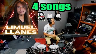 4 SONGS LIMUEL LLANES DRUM COVER BY REY MUSIC COLLECTION