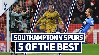 5 OF THE BEST | SPURS BEST GOALS AT SOUTHAMPTON | Ft. Bale, Kane & Dele