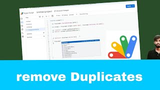 Remove Duplicates Automatically in Google Sheets | Apps Script Course (27)