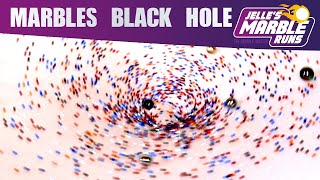 "Marble Black Hole" - Hyperbolic Gravitational Funnel Marble Run