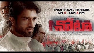 NOTA OFFICIAL TRAILER - TELUGU | Vijay Deverakonda | Anand shankar | 2018 Telugu Movies || Fan Made