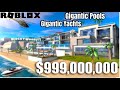 Roblox Biggest Mansion {Giga Mansion Tycoon}