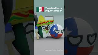 Che Mexico Viste A Chile? #shorts #countryballs #humor