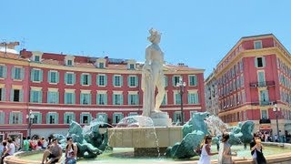 Nice - The streets of Old Town (Vieux-Nice), French Riviera, France [HD] (videoturysta)