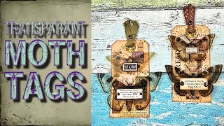 TRANSPARENT MOTHS ON THE LOOSE! WATCH THEM TAKE FLIGHT ON GRUNGY TAGS