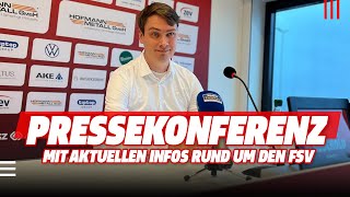 FSV TV | Pressekonferenz mit Infos zur aktuellen Situation des FSV Zwickau