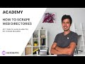 How to scrape web directories in minutes, no coding required with Hexomatic - Tutorial