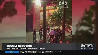 NYPD Investigating Double Shooting In East Harlem