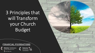 3 Principles that will Transform your Church Budget