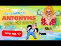 opposite words in english | opposite words | antonyms in English | antonyms | antonyms for kids | 3